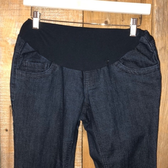 INDIGO Blue Maternity Jeans Size Small - Picture 2 of 7
